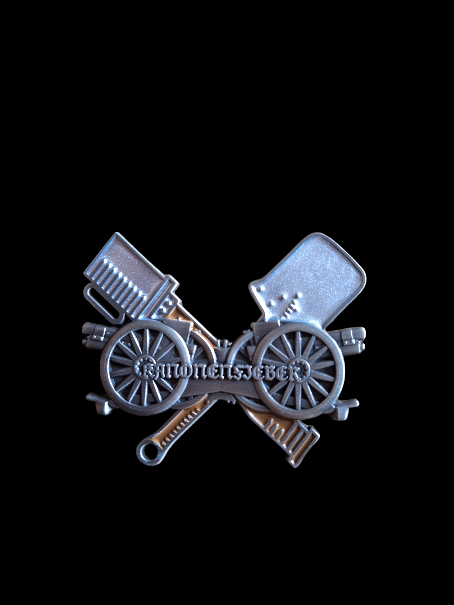 Kanonenfieber "Spade und Granaten" pin