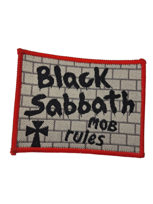 Black sabbath mob rules bricks black