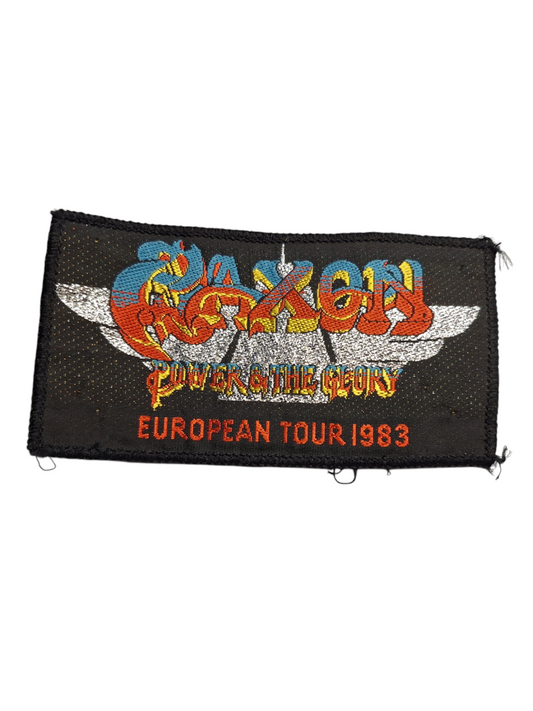 Saxon european tour 83