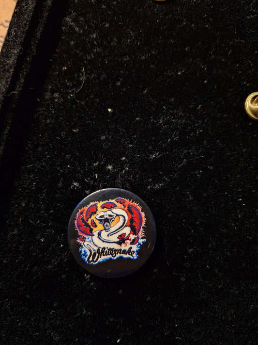 Whitesnake button