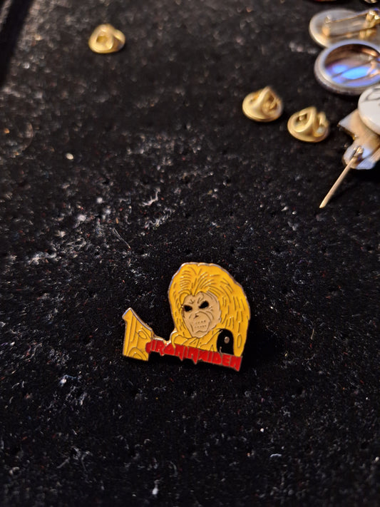 Iron maiden badge