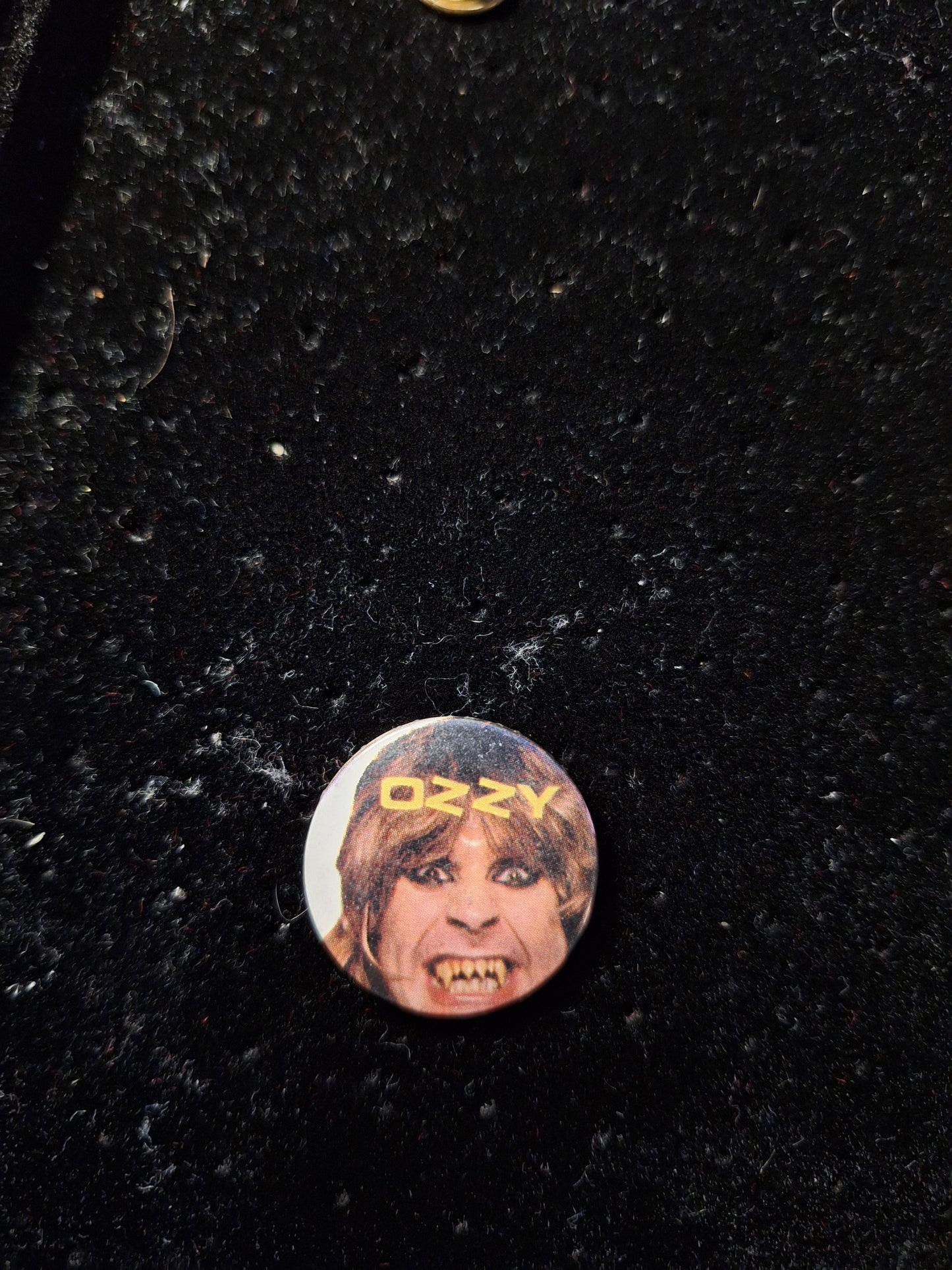 Ozzy osbourne button