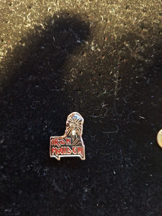 Iron maiden badge