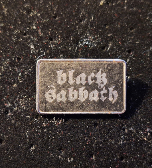 Black sabbath badge