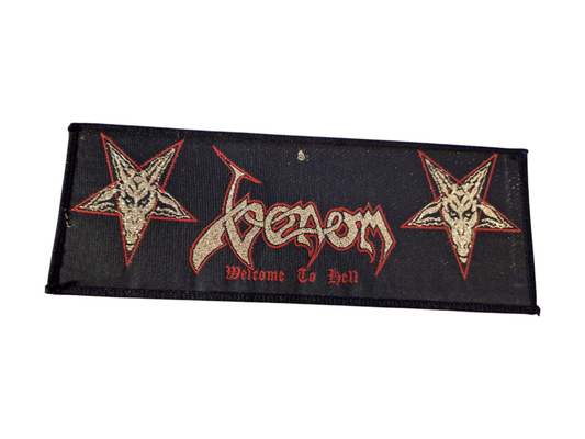 Vintage welcome to hell strip