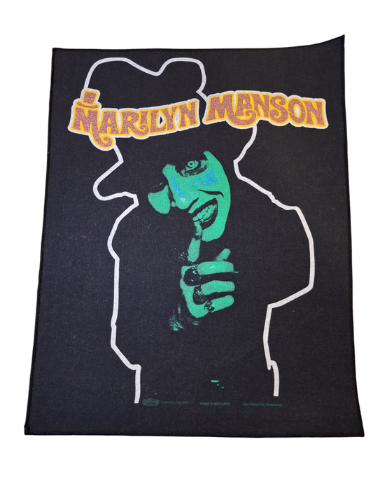 Marilyn manson backpatch