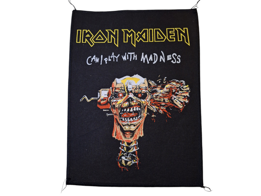 Iron Maiden can i play with madness backpatch