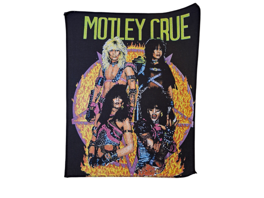 Motley crue  band backpatch