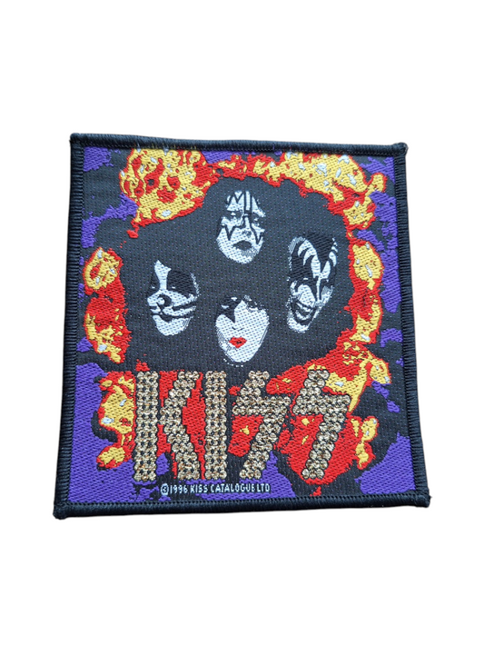 Kiss band patch