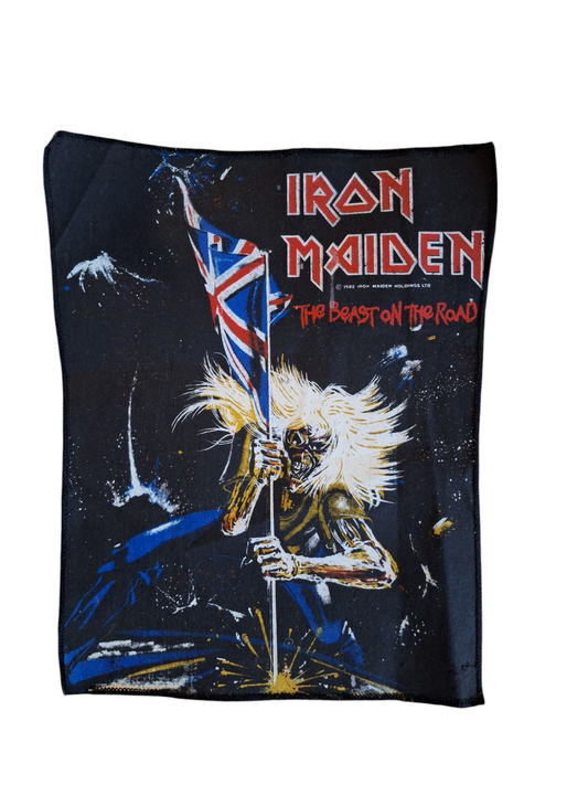 Iron maiden beast at hammersmith backpatch