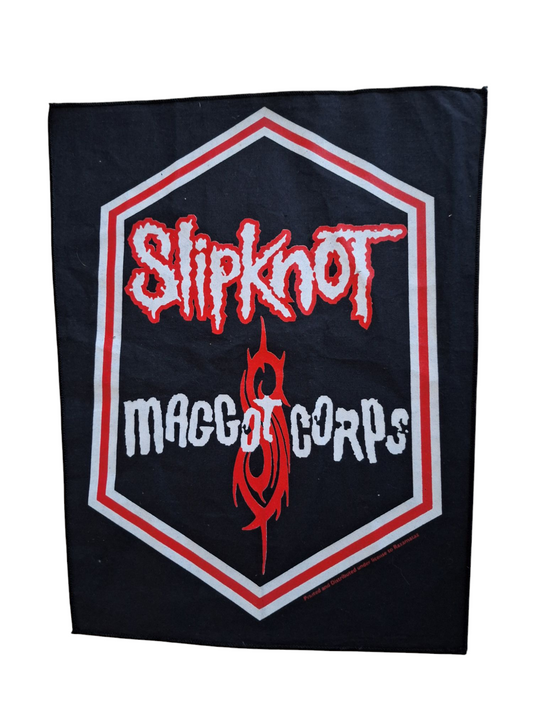 Slipknot maggot corpse backpatch