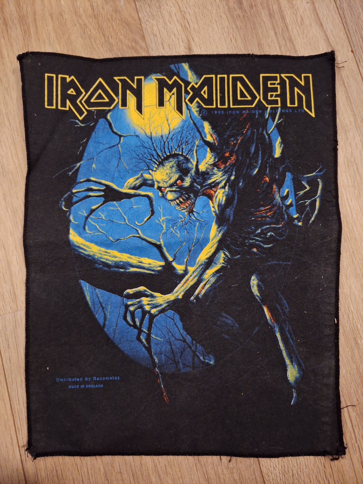 Iron Maiden Fear of the Dark backpatch
