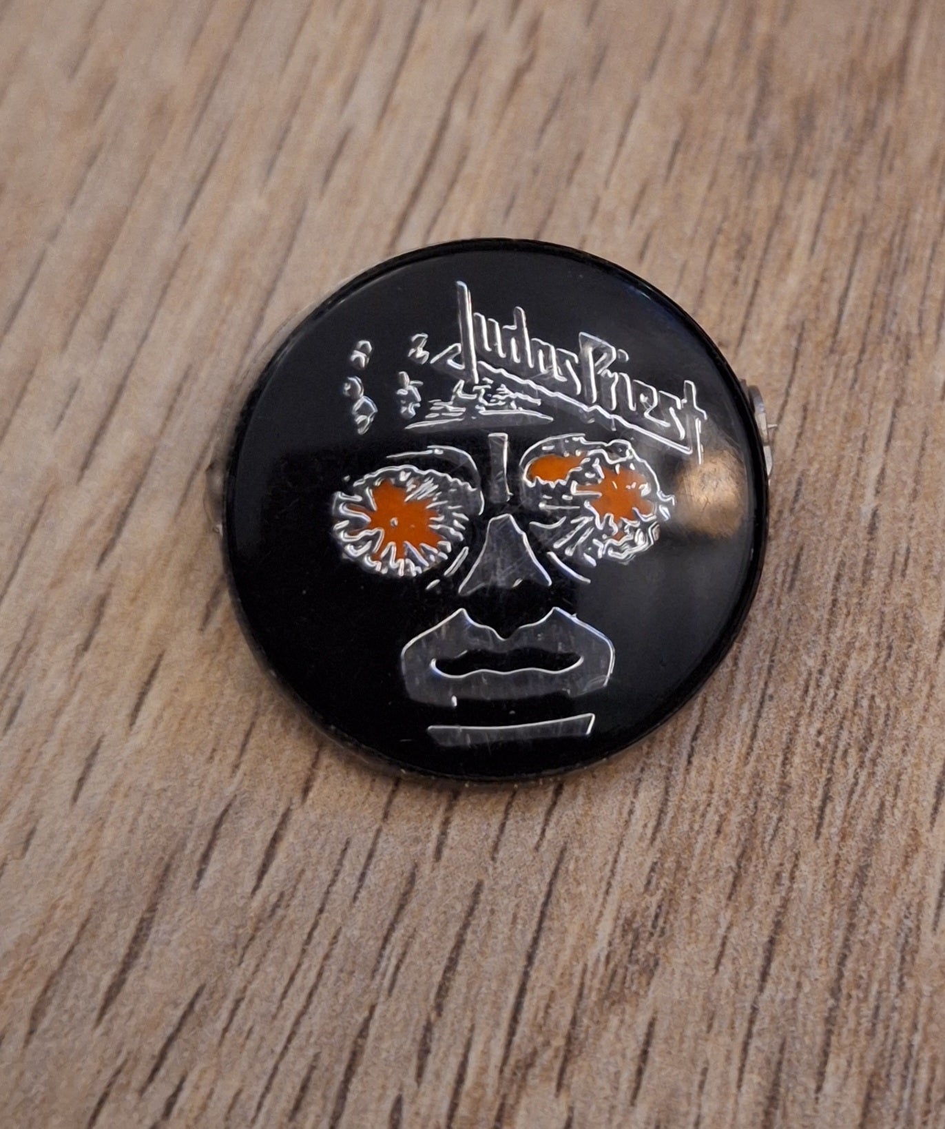 judas priest killing machine badge