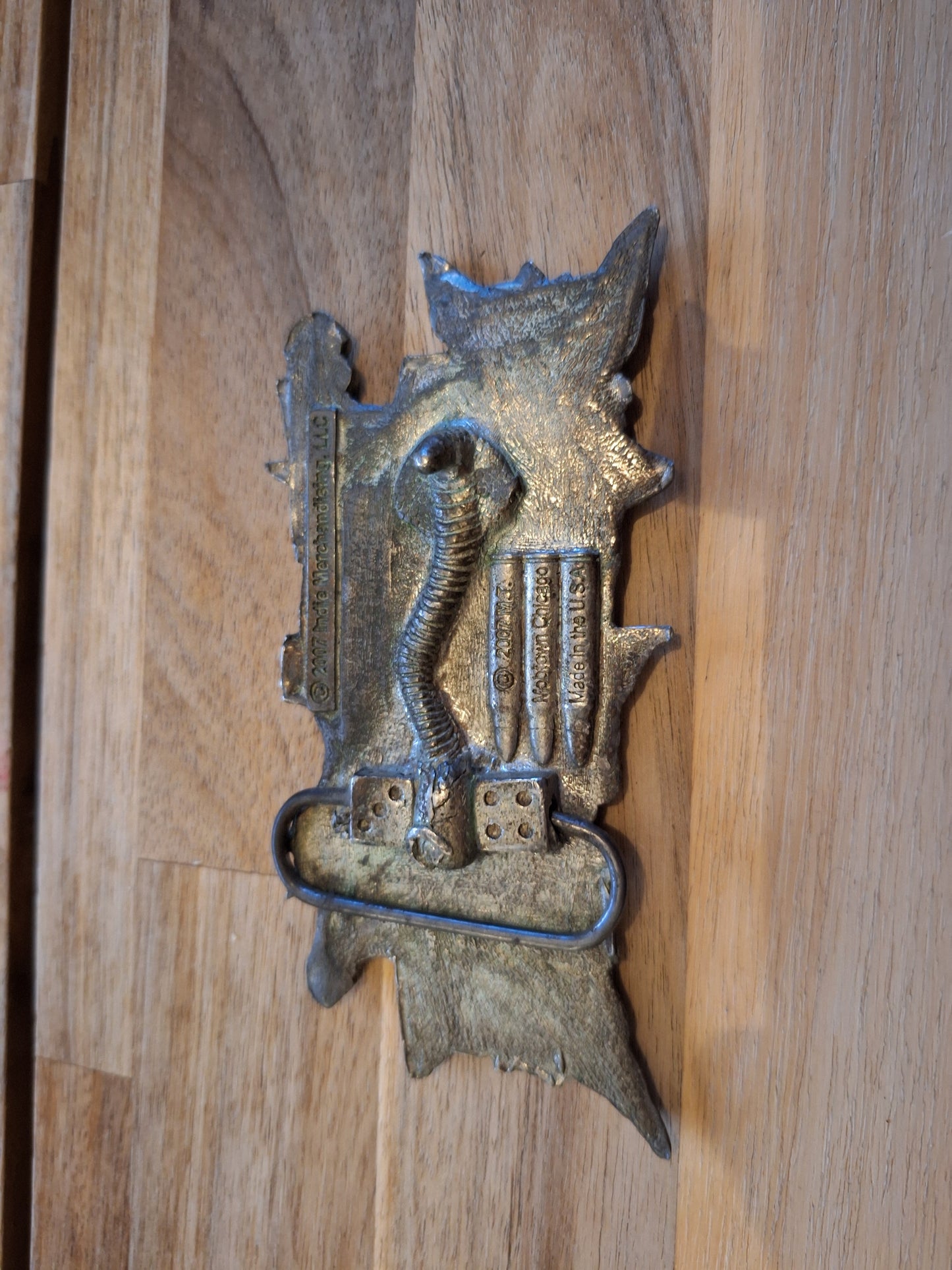 The black dahlia murder belt buckle