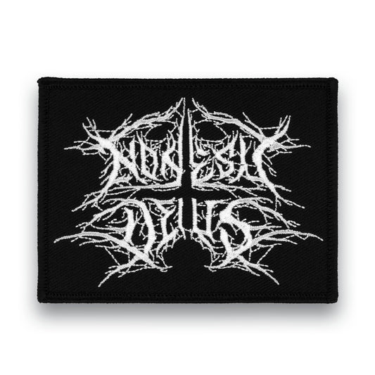 Non est deus embroidered logo