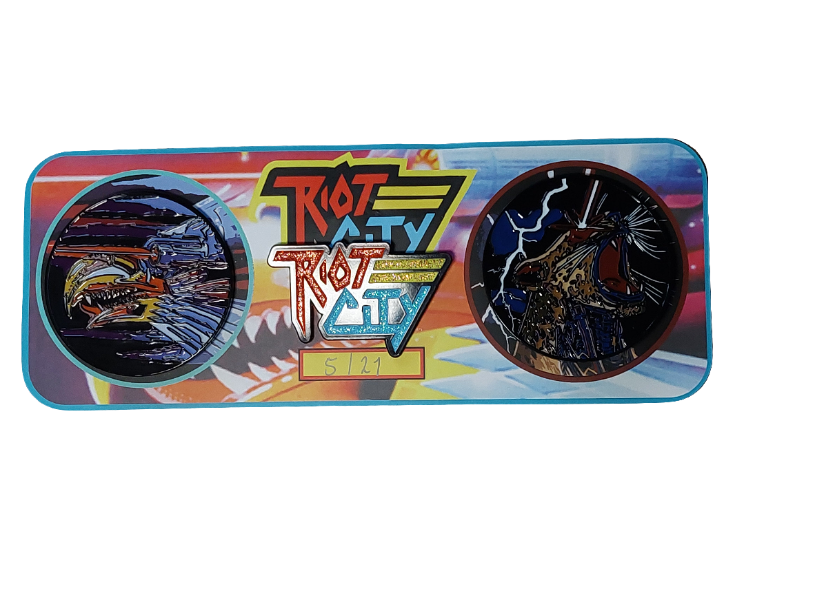 Riot city 3-piece pin set