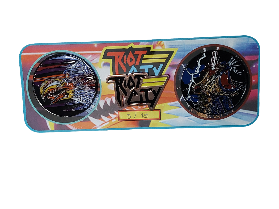 Riot city 3-piece pin set