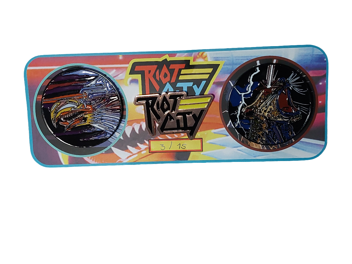 Riot city 3-piece pin set