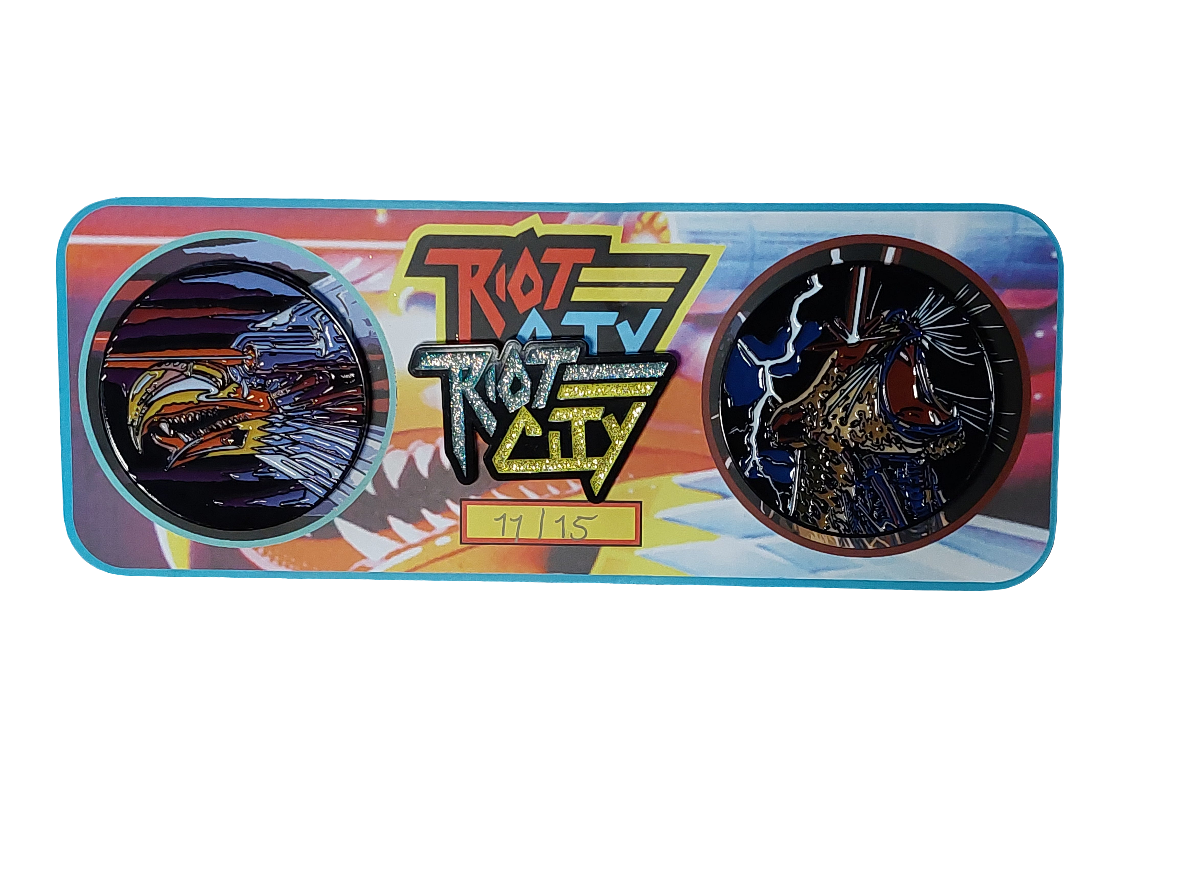 Riot city 3-piece pin set