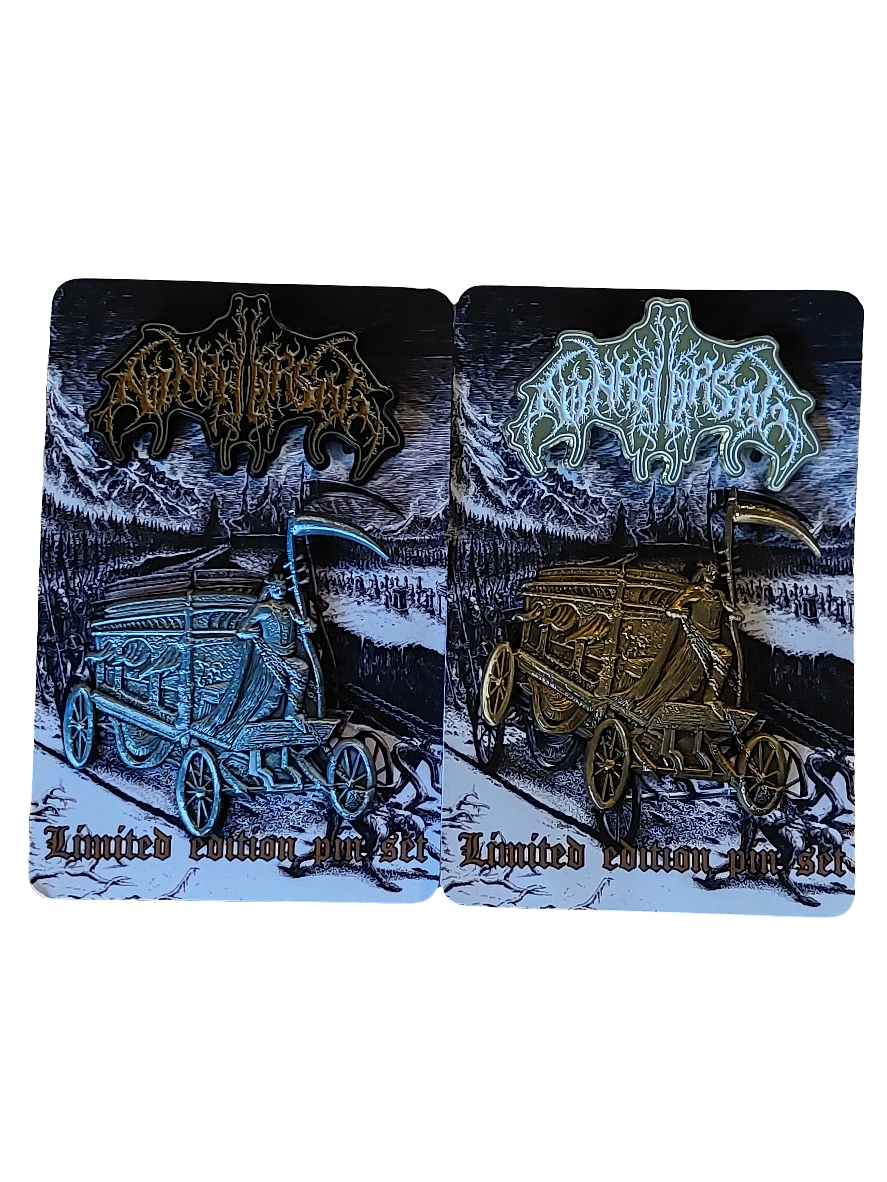 Ninkharsag logo + 3D artwork pin set