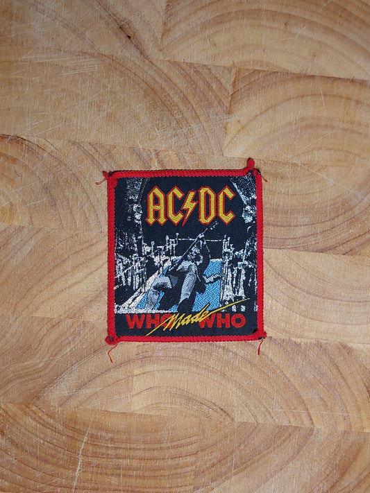Acdc who made who red
