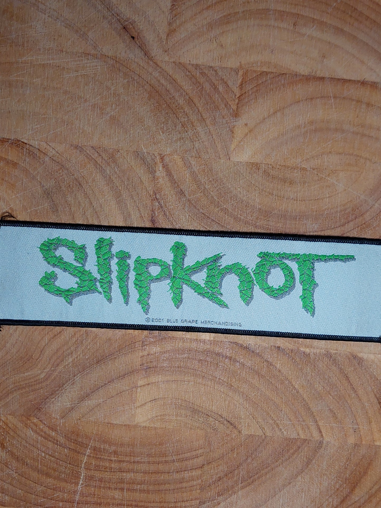 Slipknot logo green