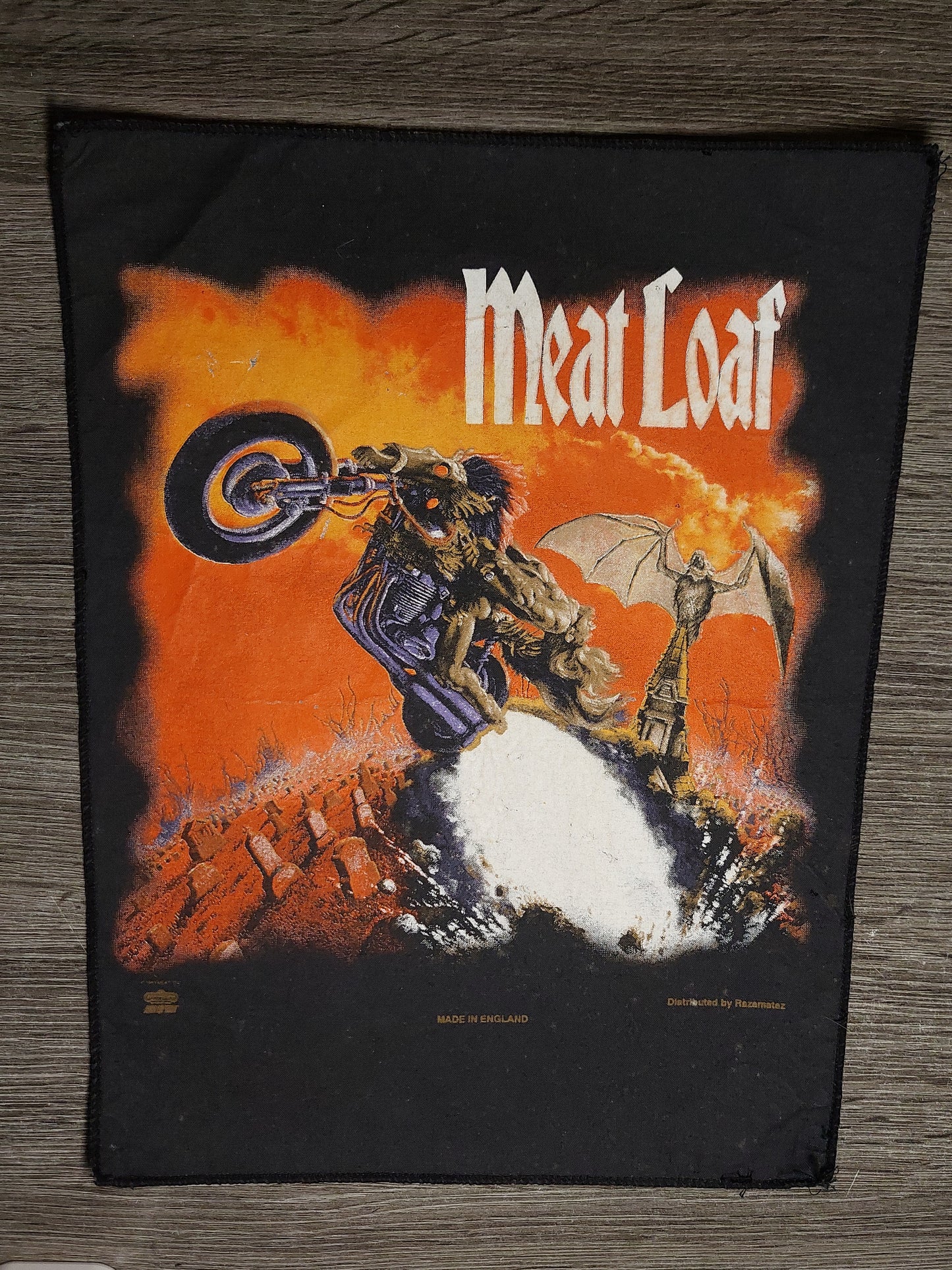 Meat loaf - Bat out of hell backpatch