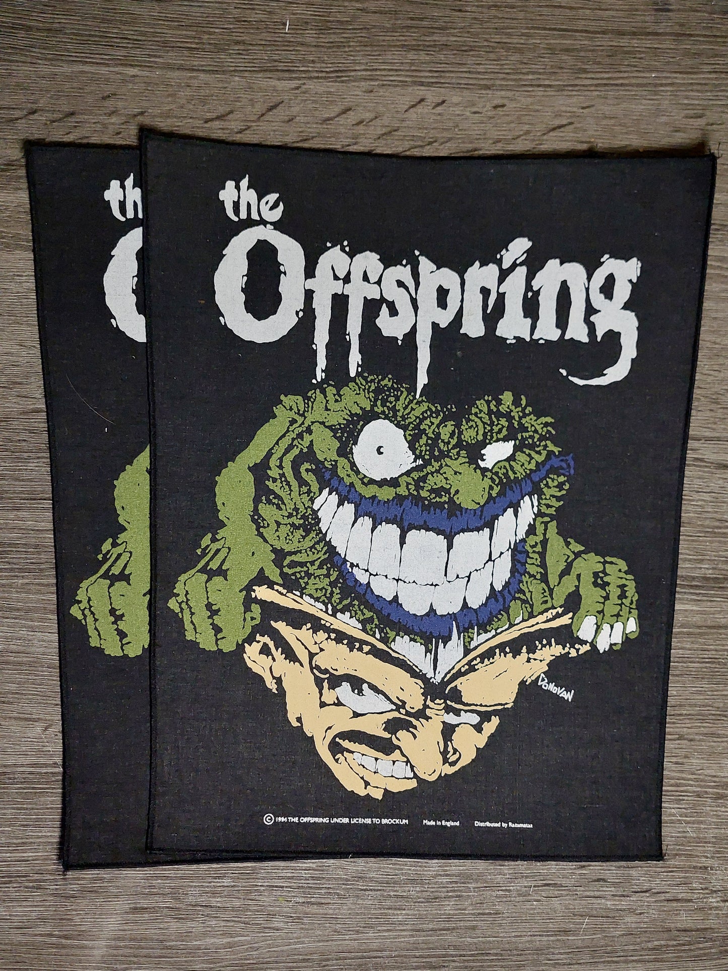 The Offspring - Monster brain backpatch