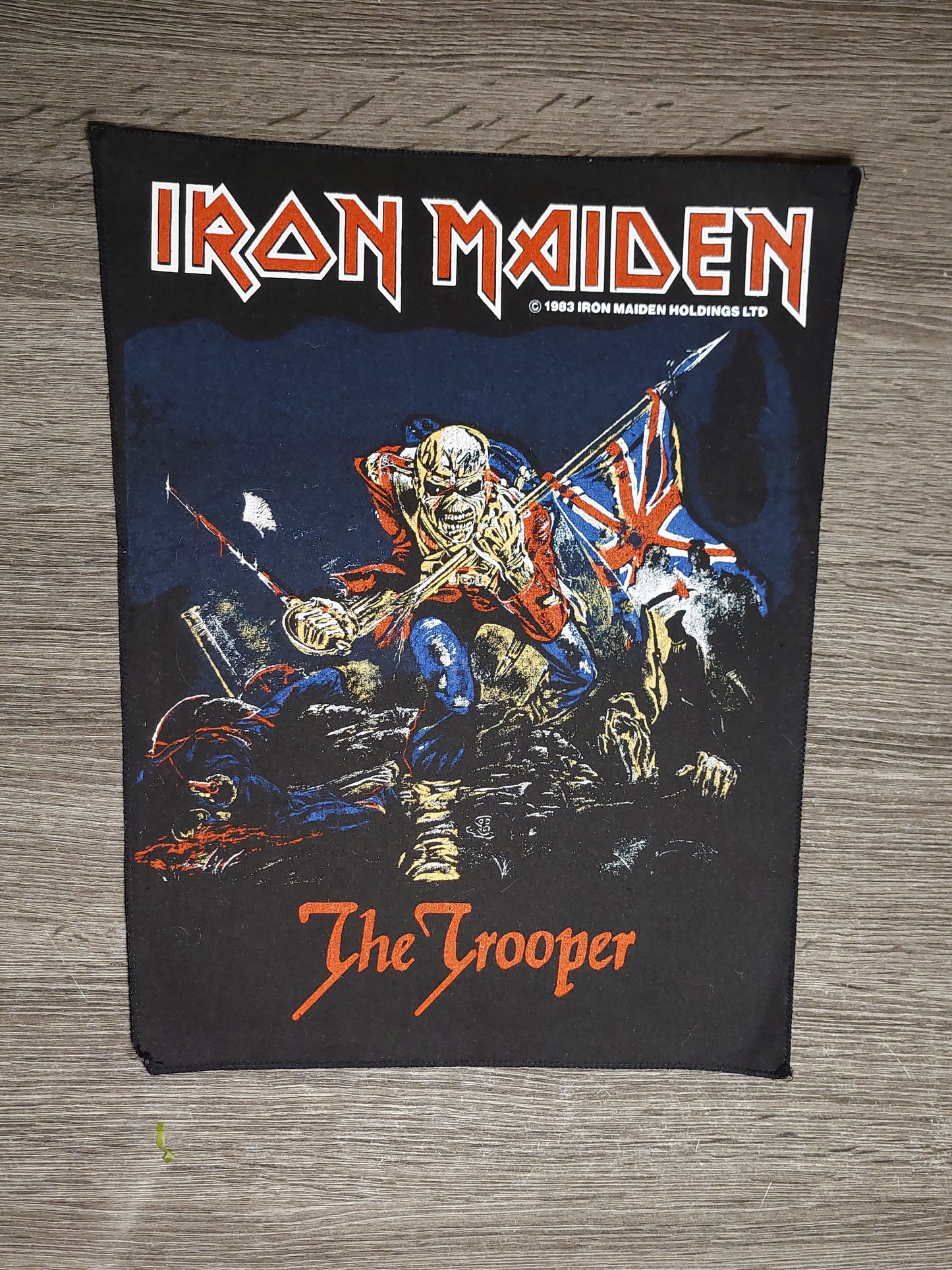 Iron maiden - The Trooper backpatch