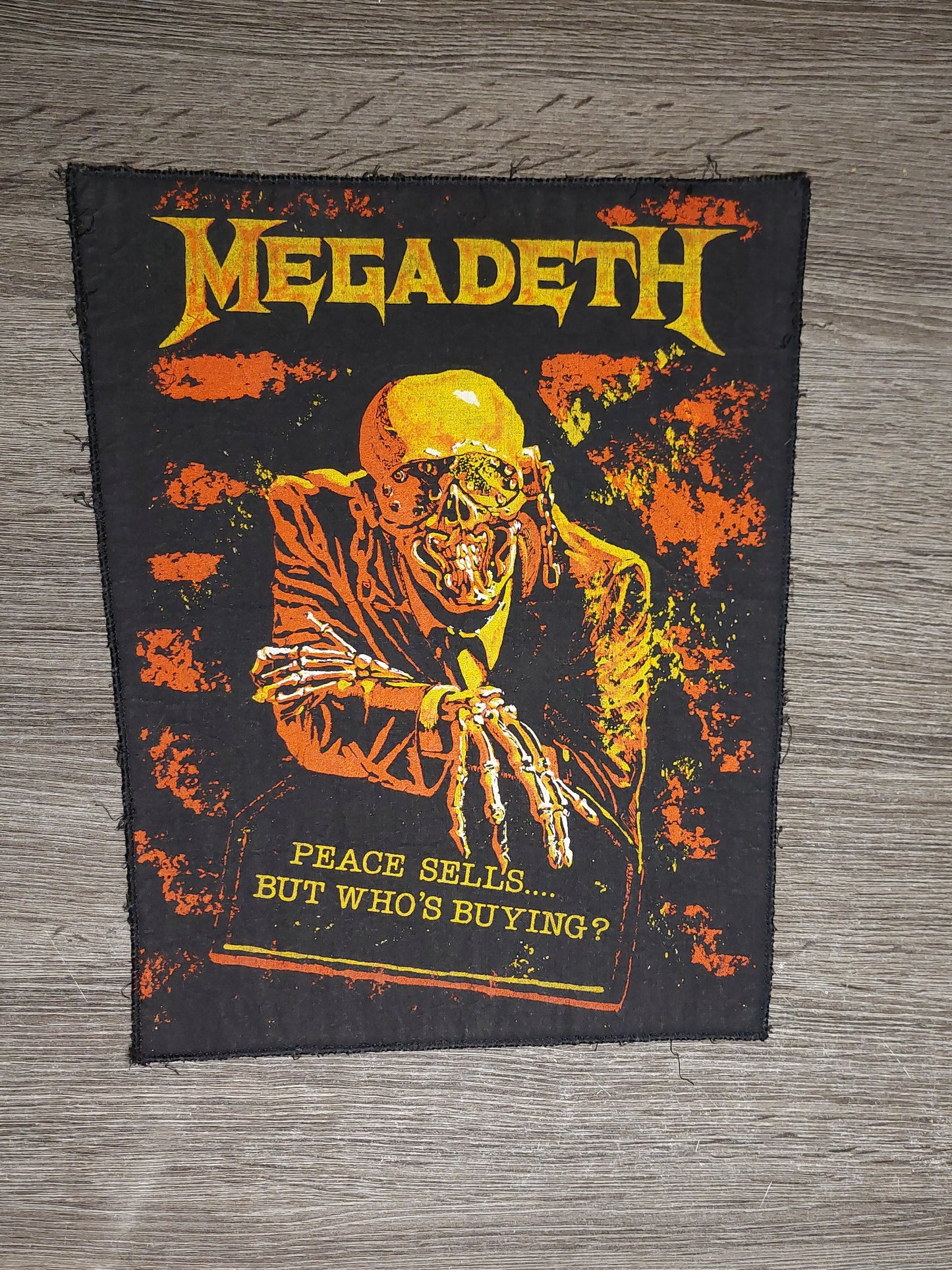 Megadeth - Peace sells backpatch