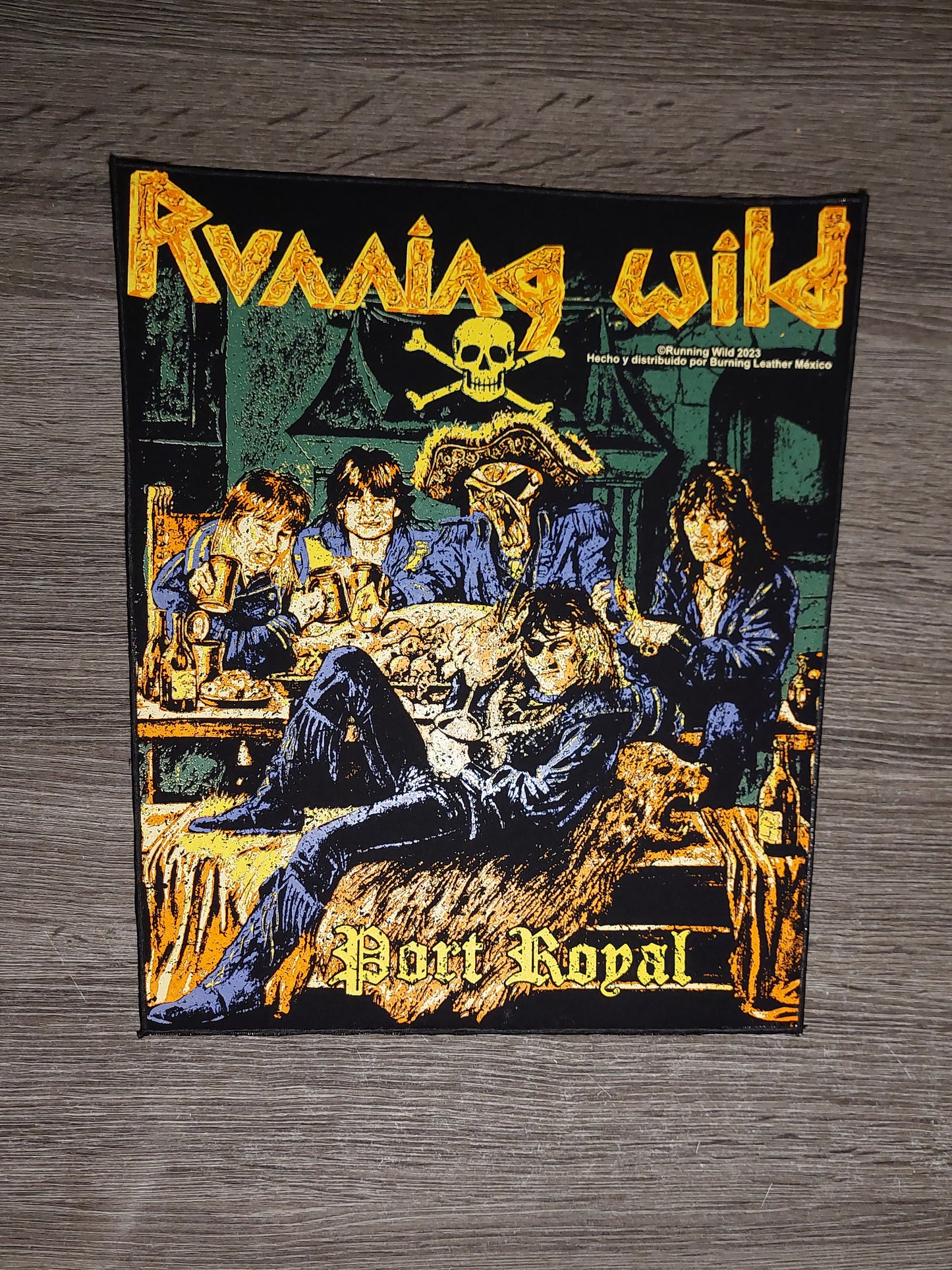 Running wild - Port royal backpatch