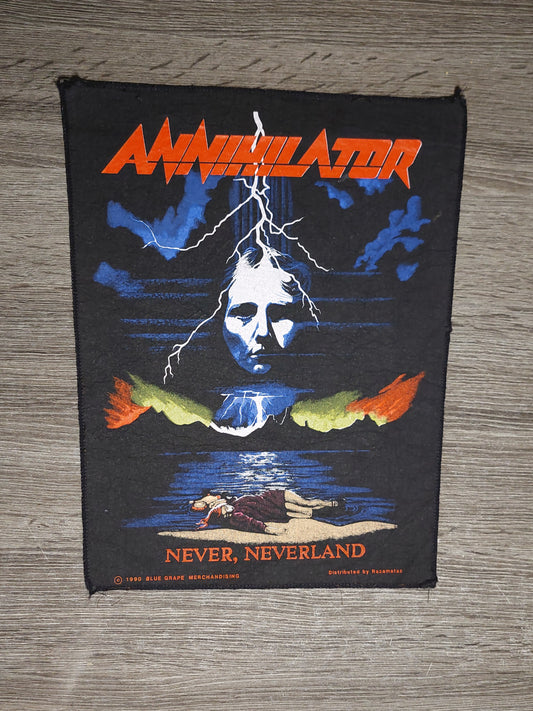 Annihilator - Never neverland backpatch
