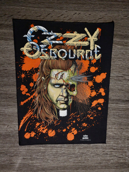 Ozzy osbourne backpatch