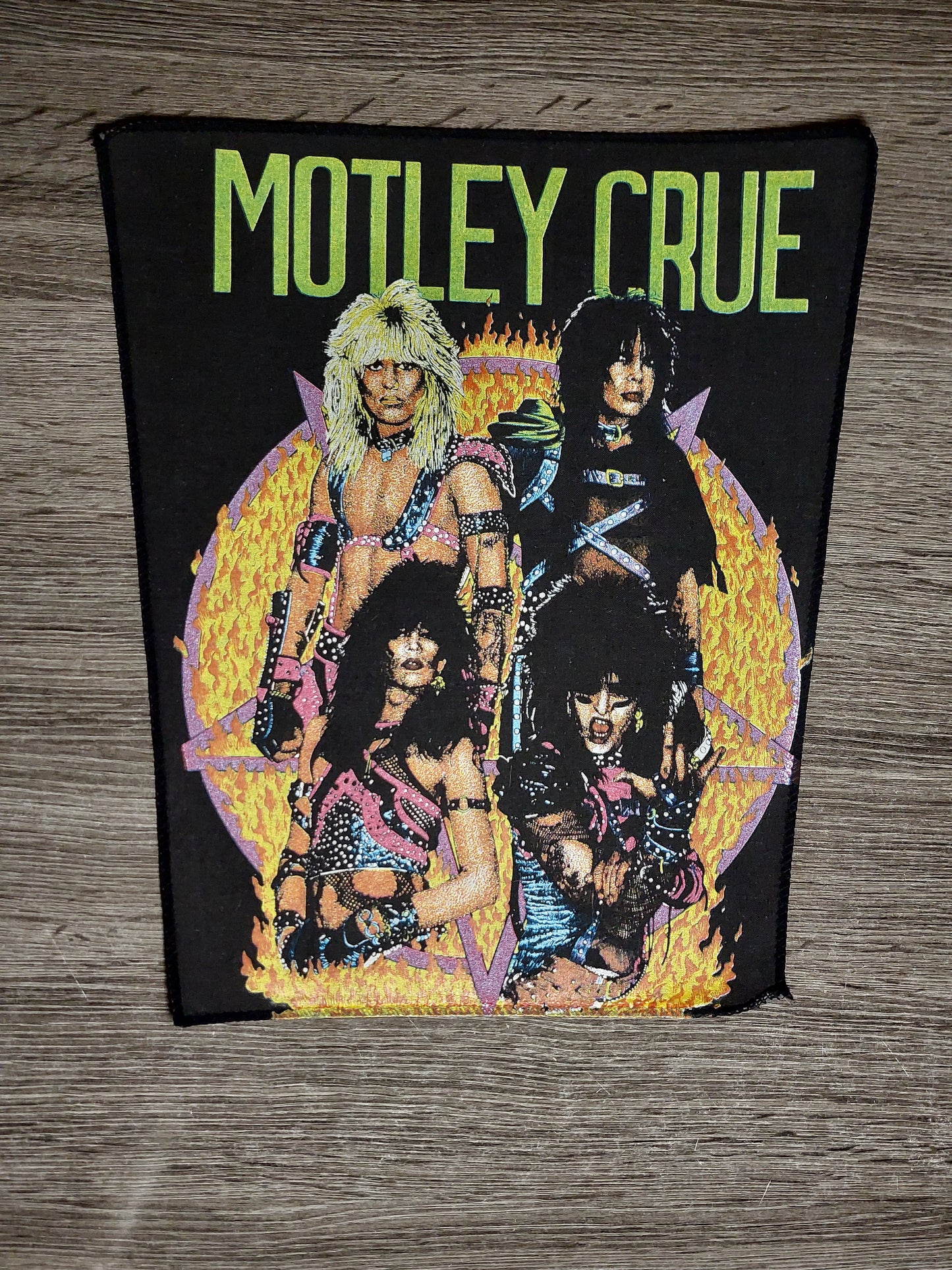 Motley Crue - Band members backpatch