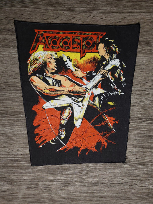 Accept - Band members backpatch