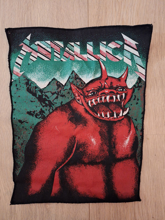 Metallica jump in the fire backpatch