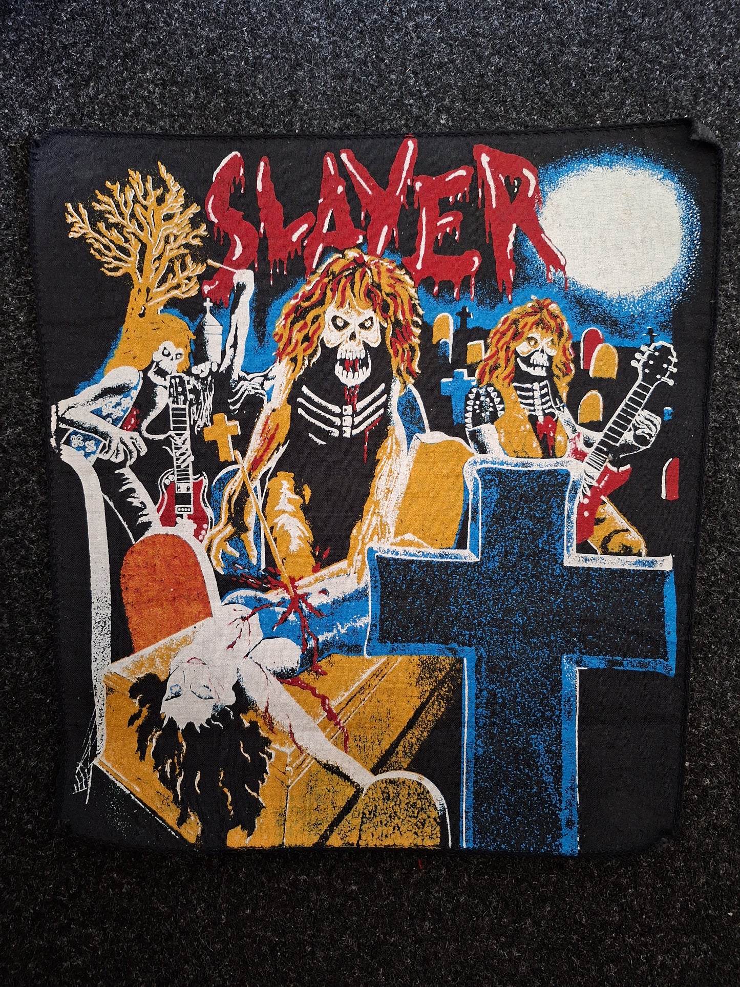 Slayer backpatch