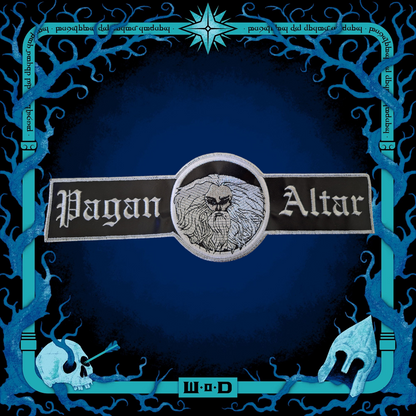 Pagan Altar - Leather logo