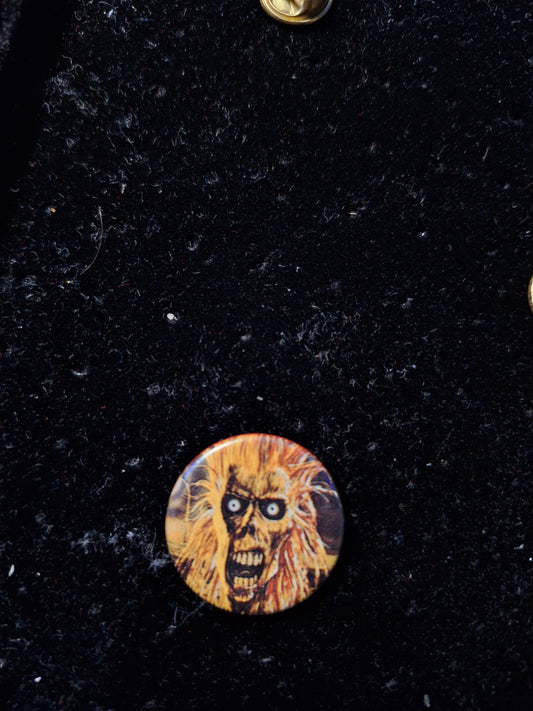 Iron maiden button 10