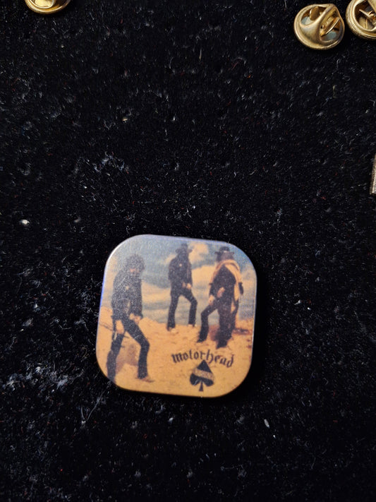 Motorhead button square