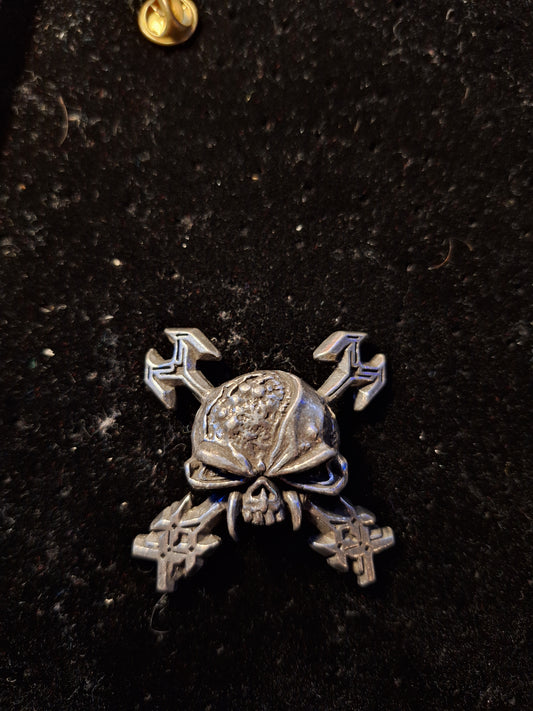 Iron maiden badge