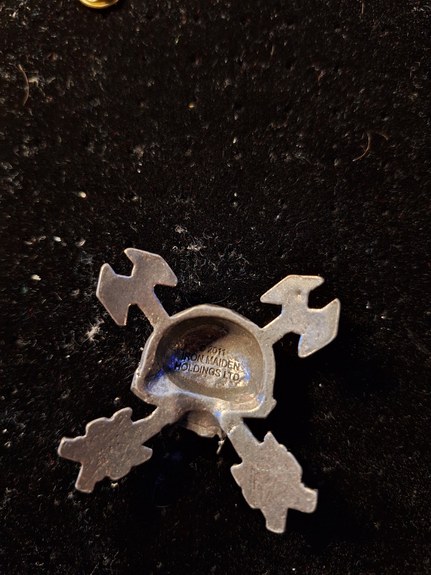 Iron maiden badge