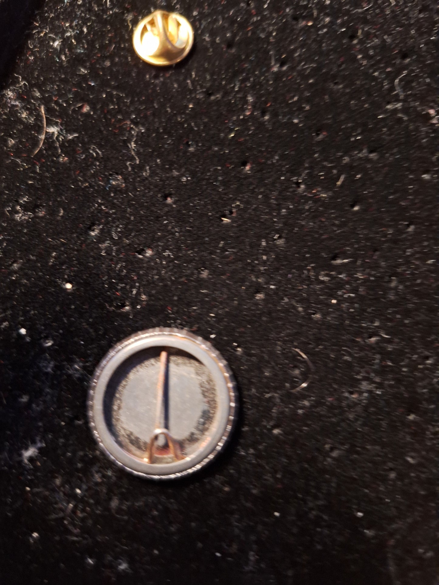 Motorhead pink snaggletooth button