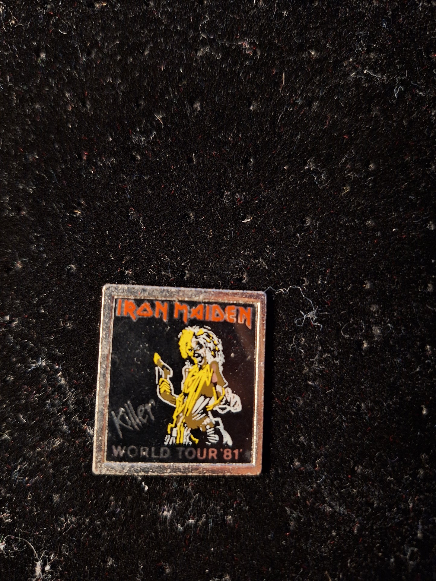 Iron maiden killers badge