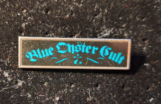 Blue ouster cult badge