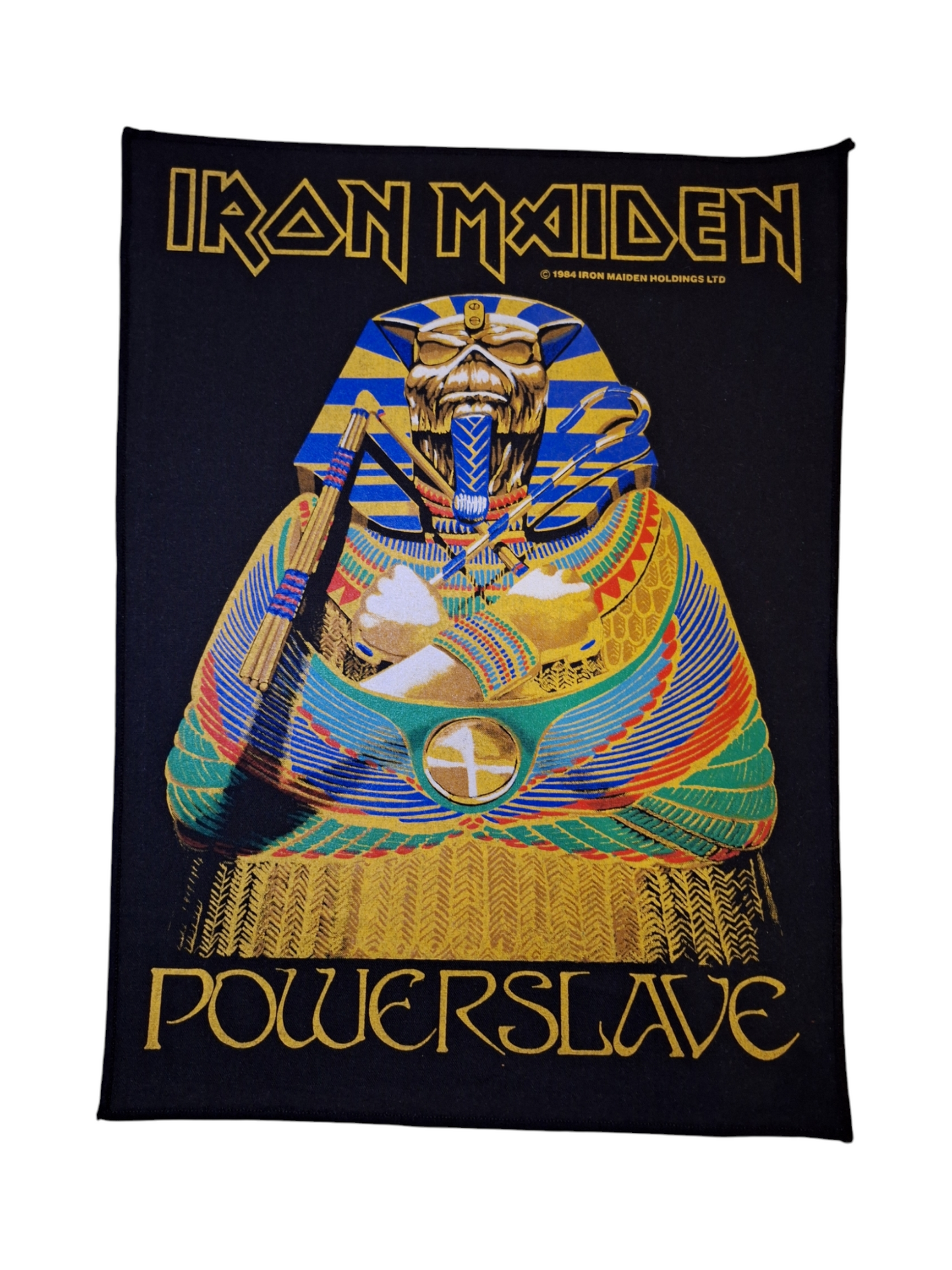 Iron Maiden Powerslave backpatch