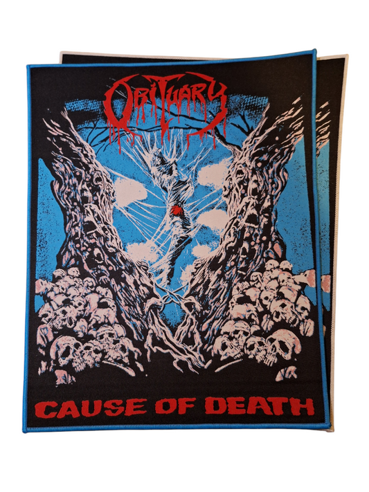 Obituary Cause of Death backpatch