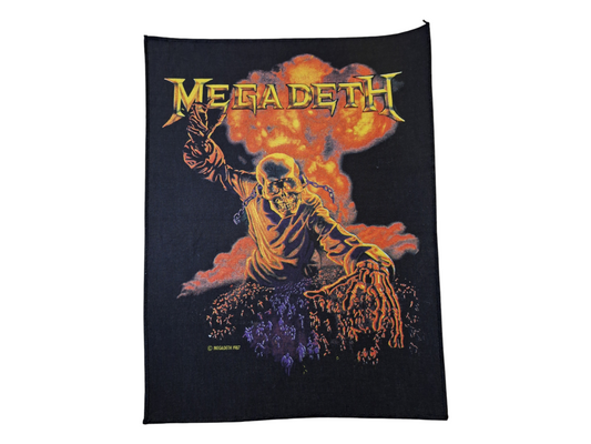 Megadeth explosion backpatch