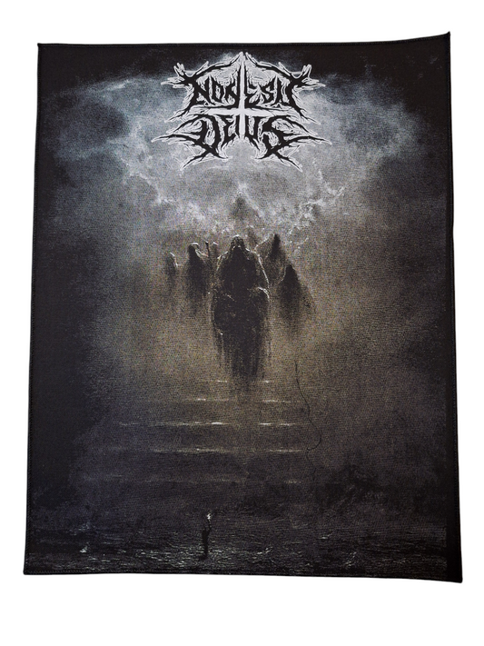 Non Est Deus Impious Screenprint backpatch