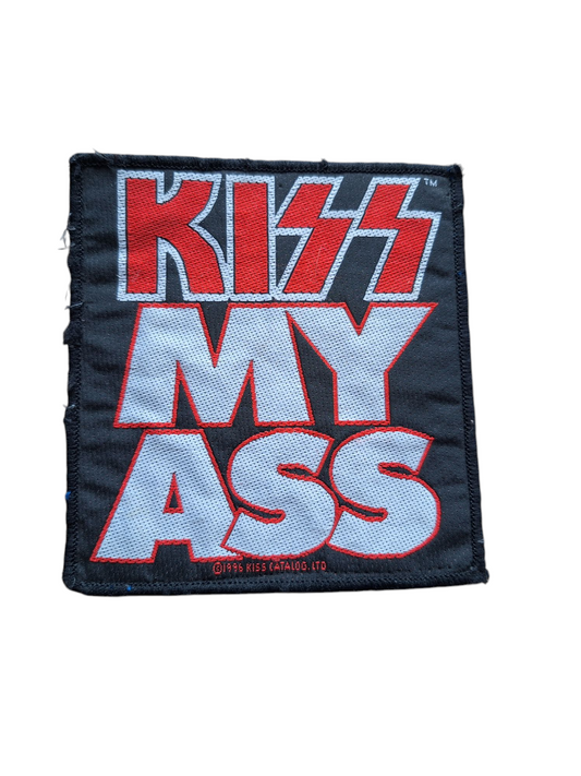 Kiss my ass patch